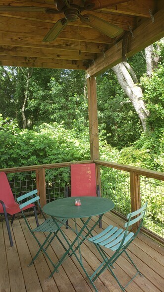 Deck by main kitchen - 503 Wachovia St