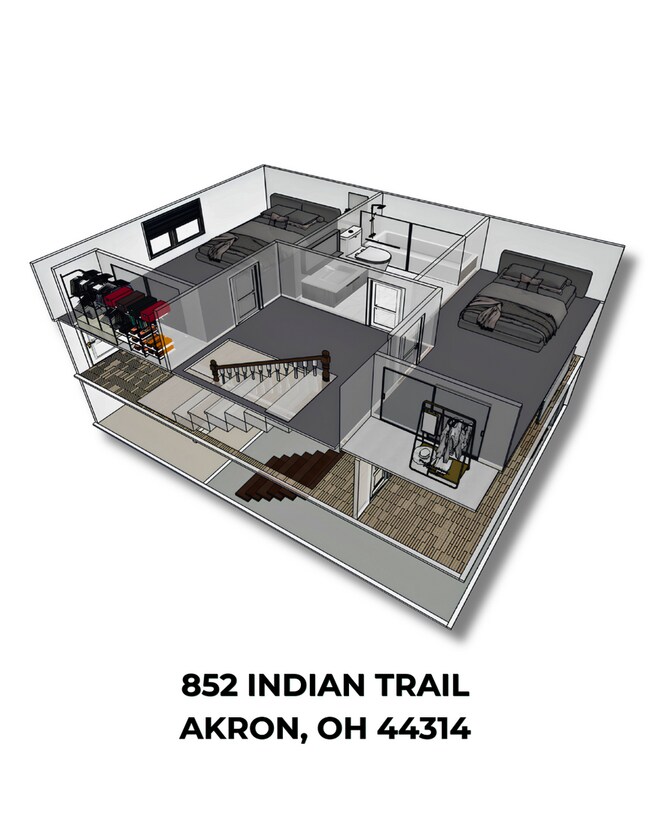 Building Photo - Affordable 2 Bedroom 1 Bathroom located in Indian Trail of Akron!