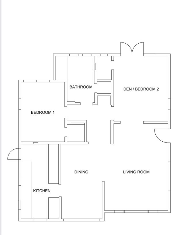 Floor plan - 1521 Portia St