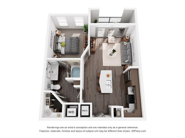 Floorplan - Creekside at Crabtree