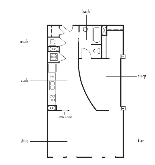 1BR/1BA - Bennie Dillon