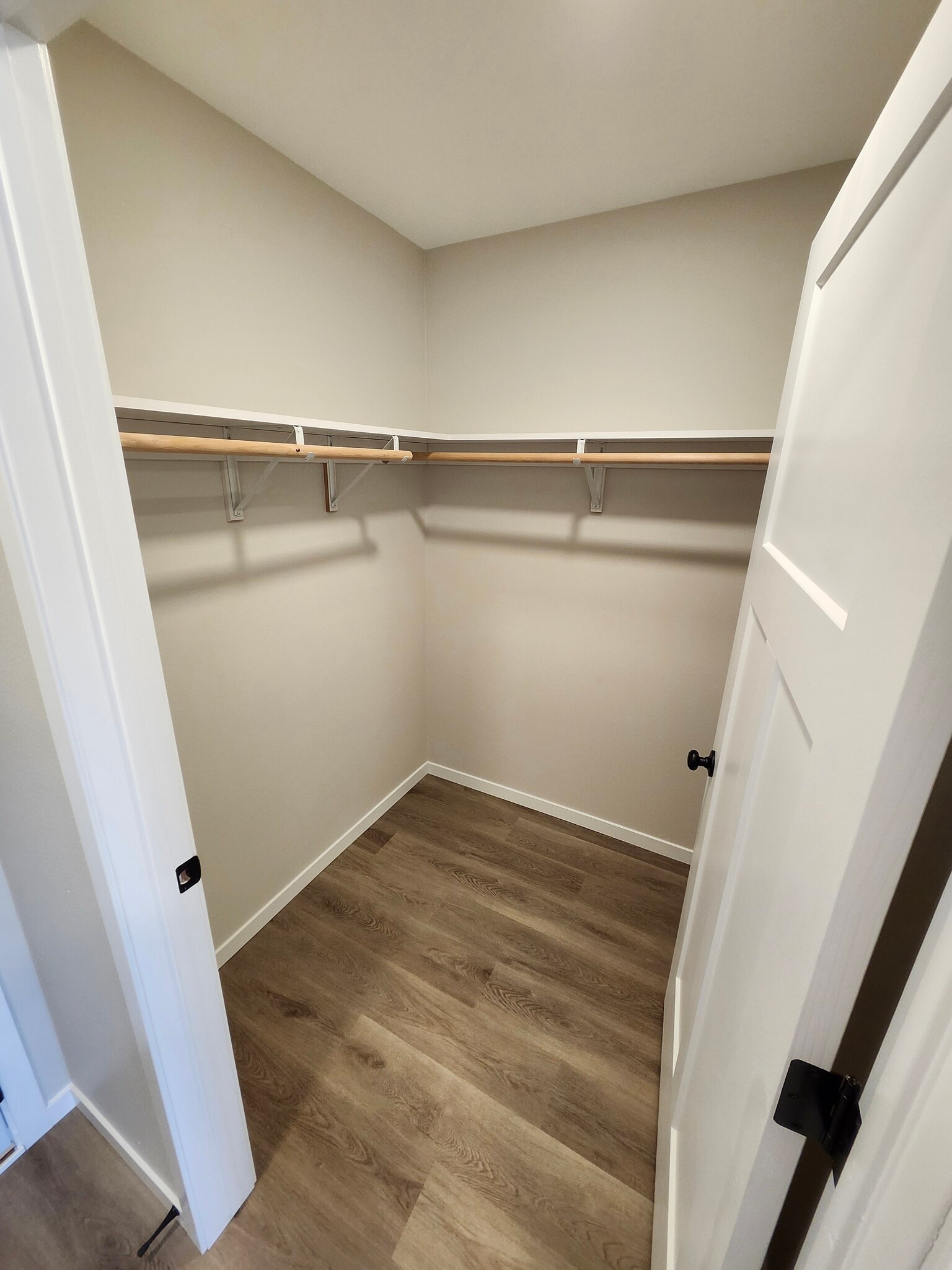 Closet space off the hallway from the garage entrance into kitchen - 5316 Welder Ave