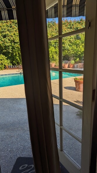Looking out from studio - 2565 Fairfield Pl
