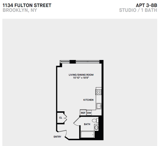 Floorplan - 1134 Fulton Street