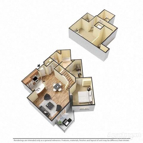 Floorplan - Glacier Valley at Reston Heights