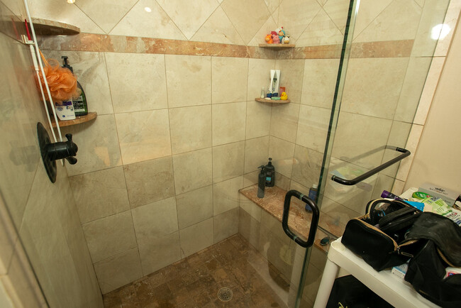 Walk in master shower - 4413 99th St W