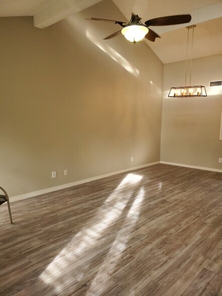 Dining area, new lighting - 106 N Troy Ave