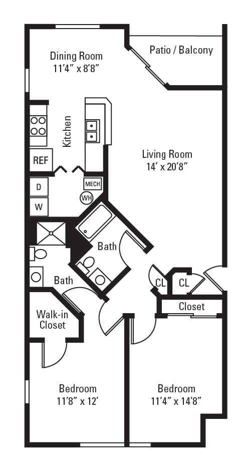 The Woods at Polaris Parkway Apartment Homes 865 Glenmore Way