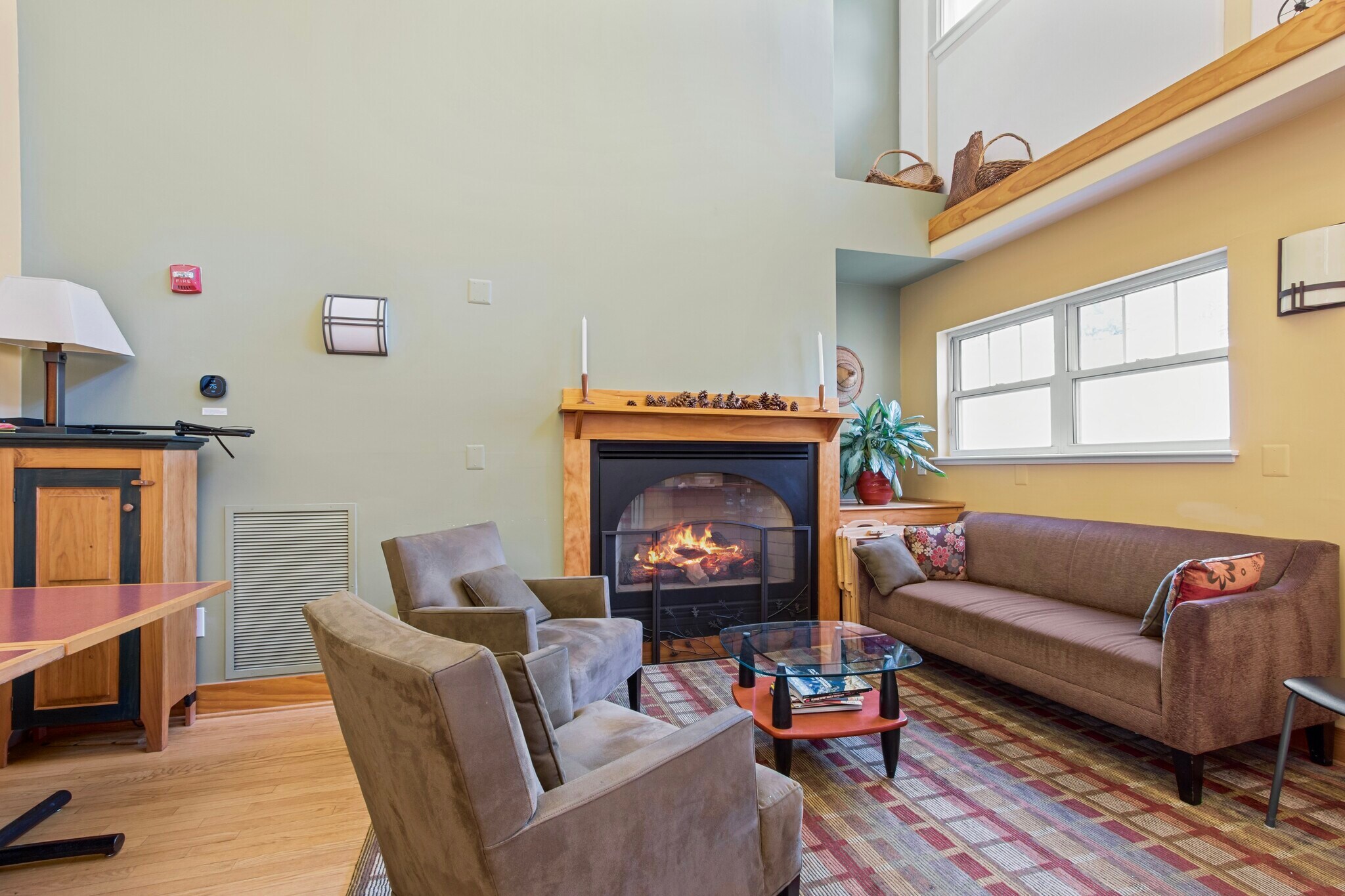 Common House Fireplace Nook - 6827 4th St NW