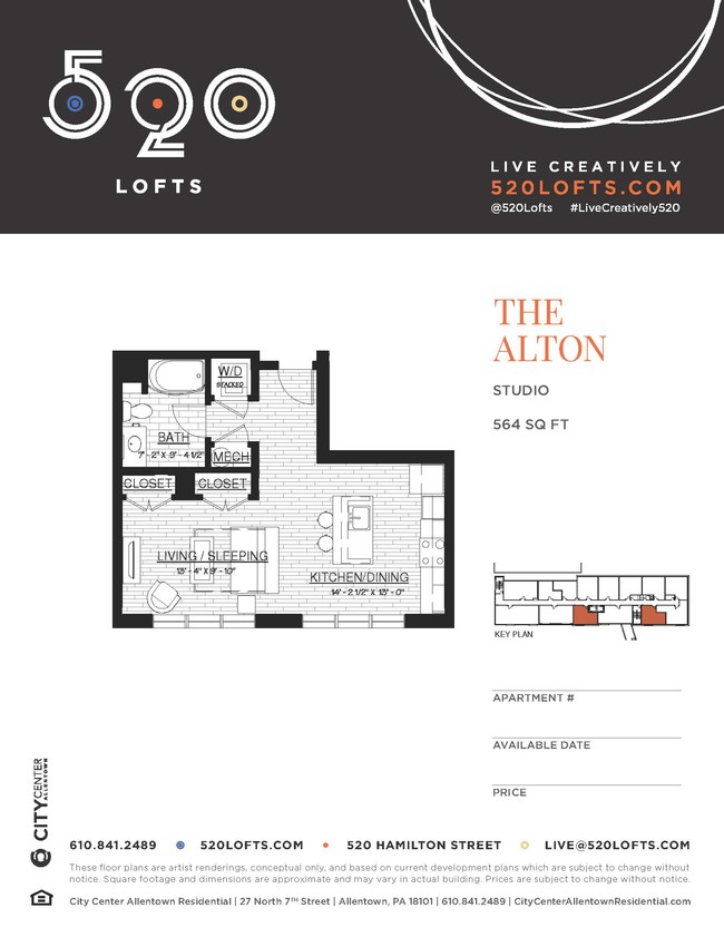 Floorplan - 520 Lofts