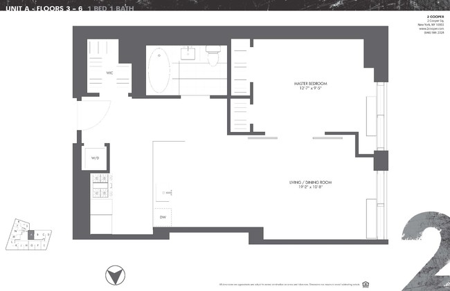 Floorplan - 2 Cooper Square