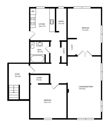 Floorplan - 801-13 W. Cornelia