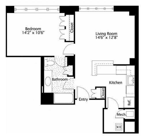 Floorplan - The Lexington at Market Square