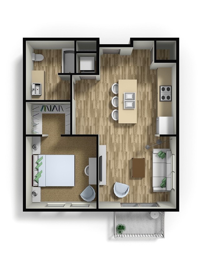 Floorplan - Villas at Holly