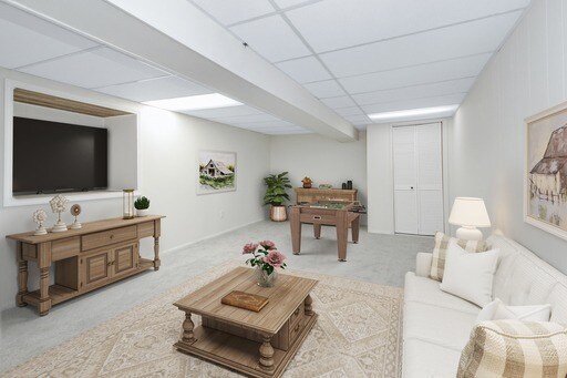 lower basement level family room - 54 Pascal St S