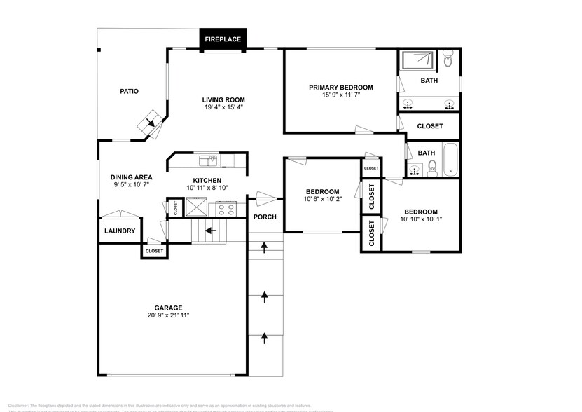 Building Photo - 1336 Allmon Dr