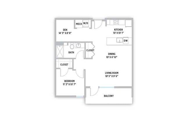 Floorplan - Icon at Gallerie