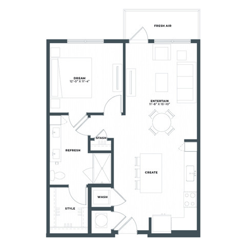 A5 Floor Plan - Midland Gainesville