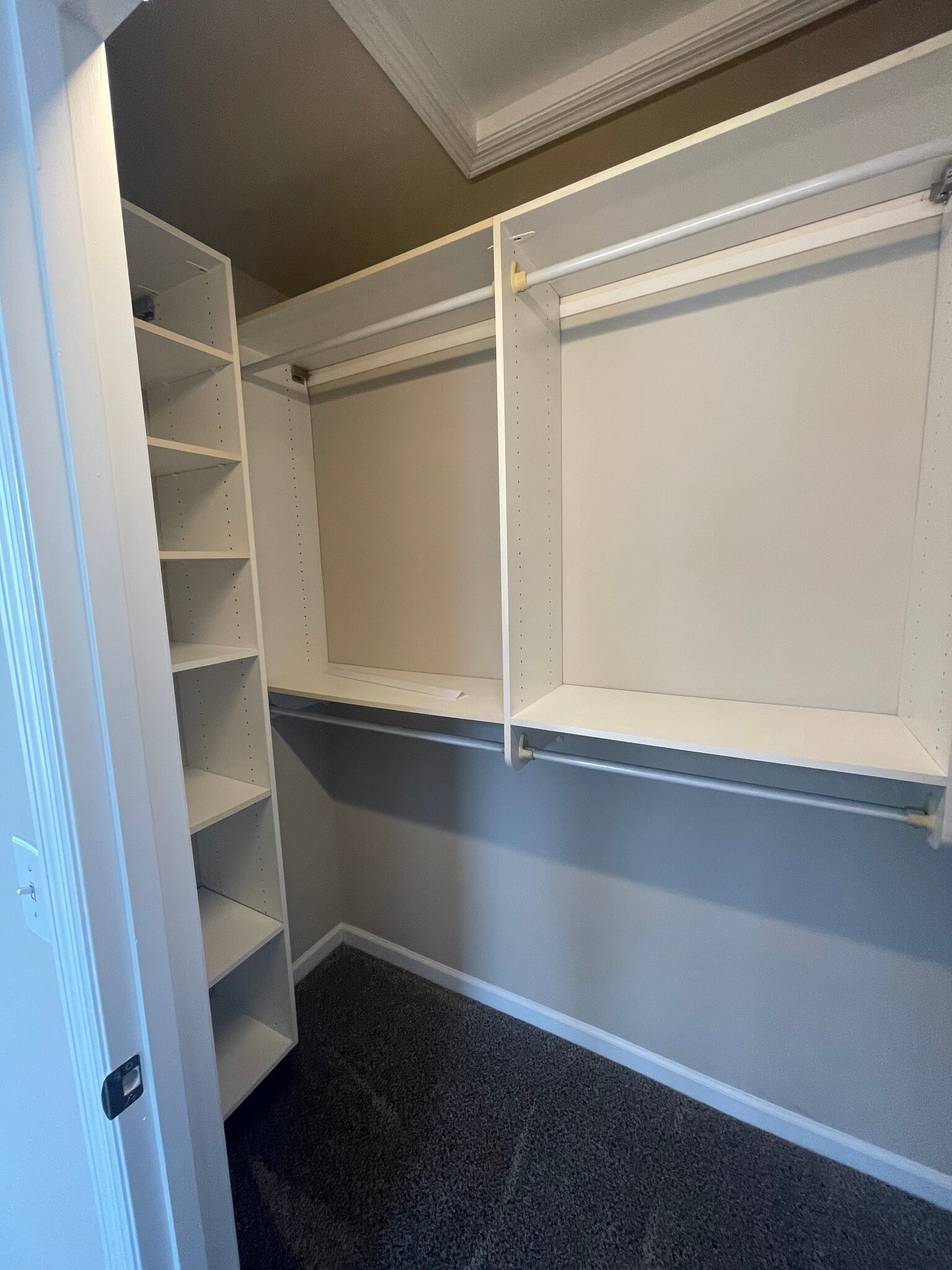 Walk-in closet in master bedroom - 4129 Ballard Ave