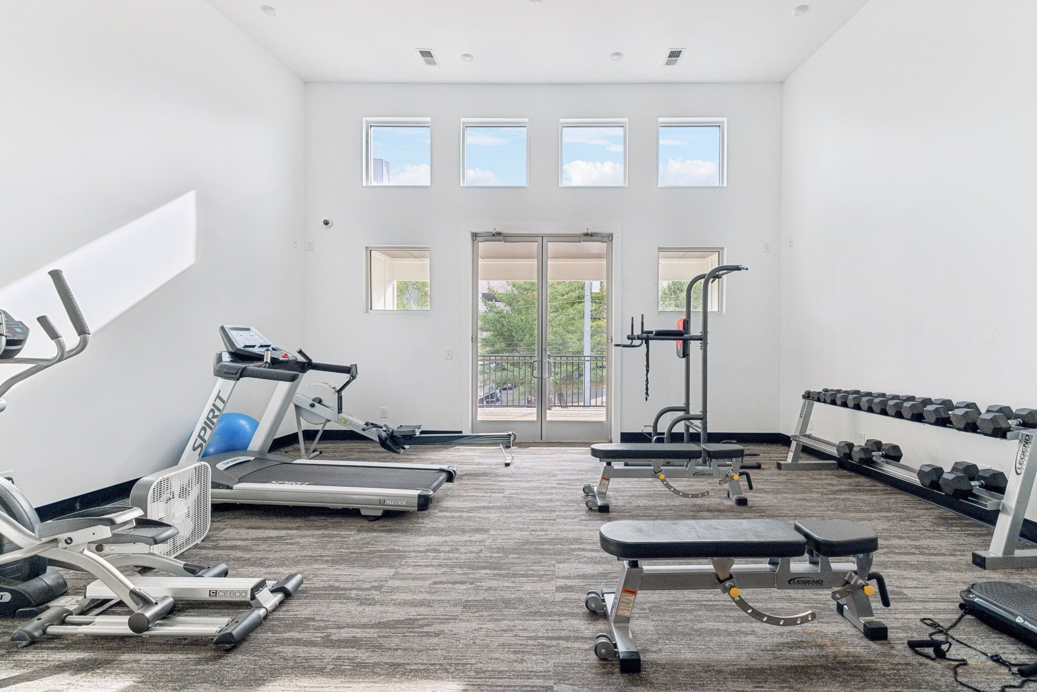 Small but well equipped Workout room 3rd Floor - 3116 W End Cir