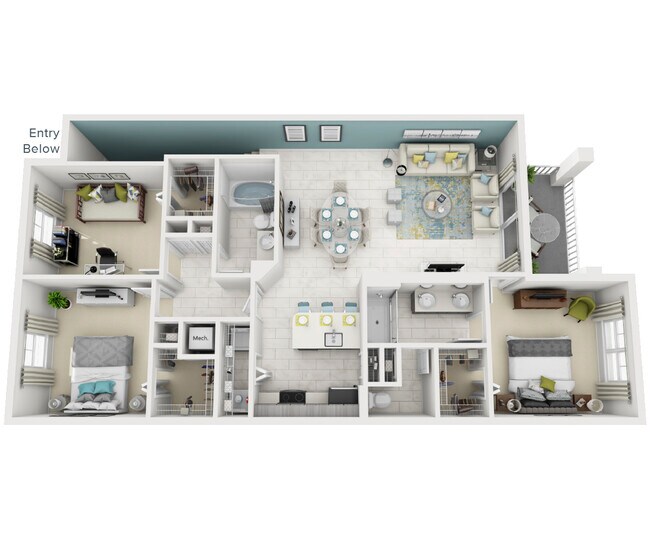 Floorplan - Avalon Bonterra