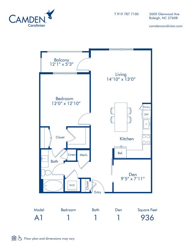 Floorplan - Camden Carolinian