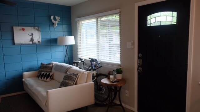 Living Room, Front Door - 1202 Newning Ave