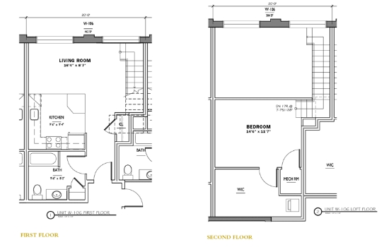 Loft One Bedroom B - Oxford Mills