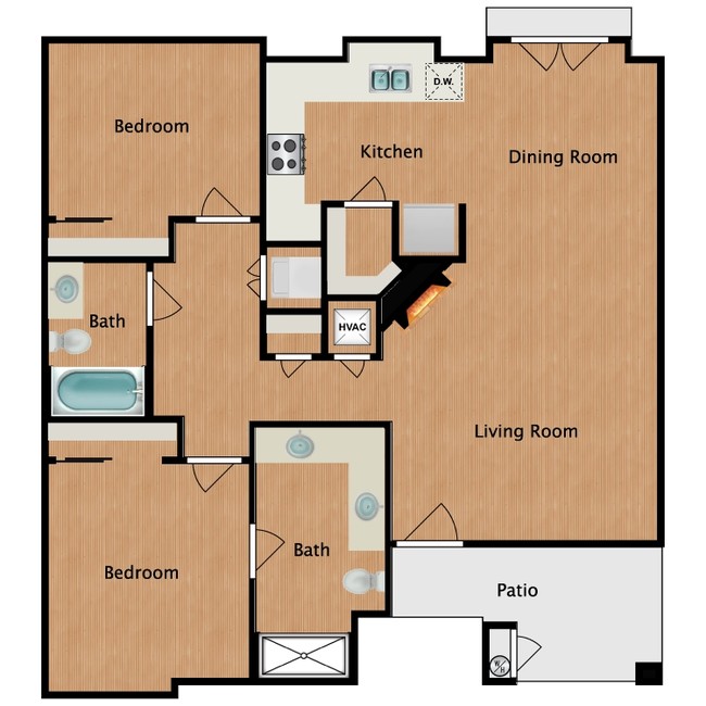 Website Floor Plan B.png - Palma de la Reina Apartments