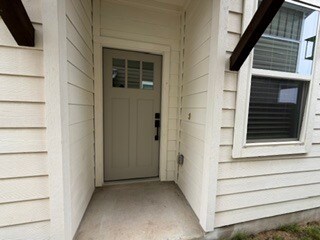 front door - 521 Peace Dr
