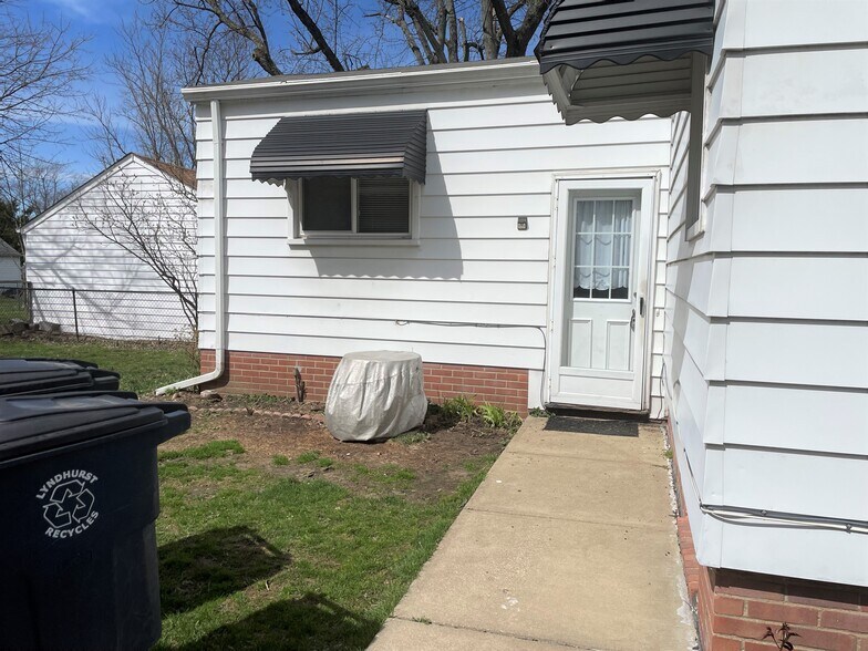Back door - 1204 Irene Rd