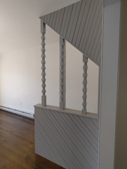 Stairwell off dining room to basement - 110 Froelich Ave