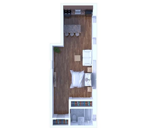 Floorplan - The Max Apartments