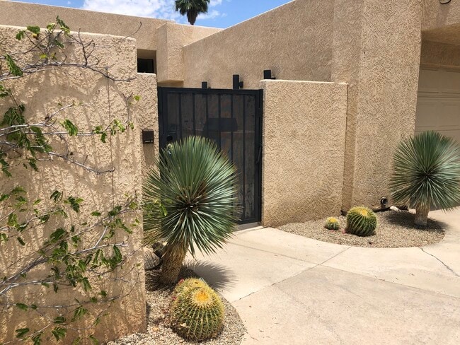 Front gate - 72836 Mesa View Dr