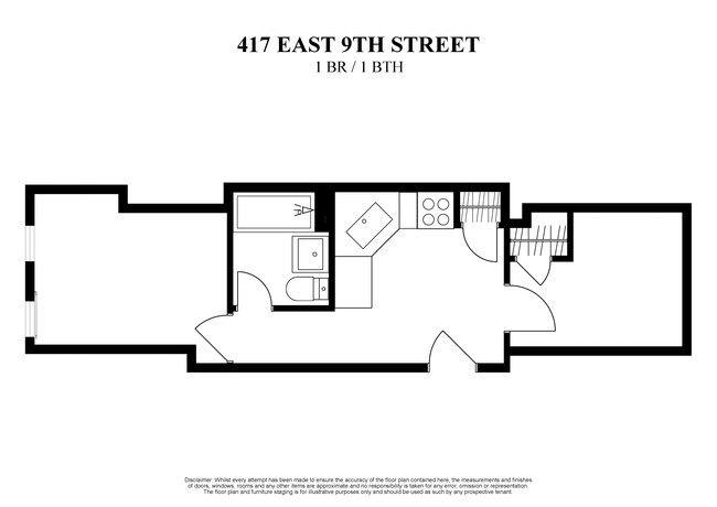 Floorplan - 417 East 9th Street