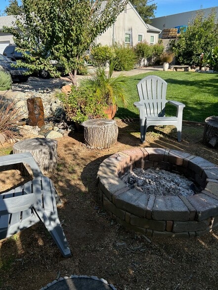 fire pit - 1043 64th St