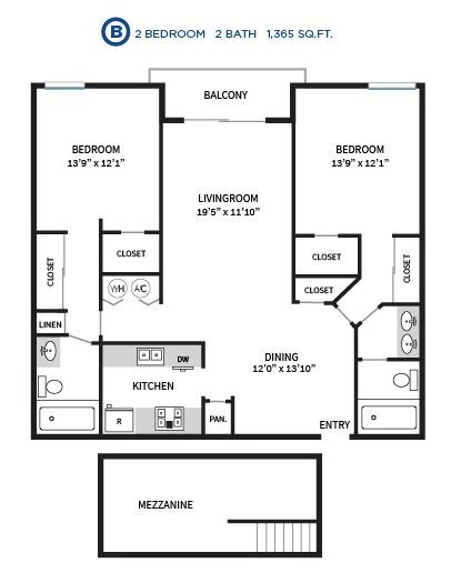 Floorplan - Lassen Village