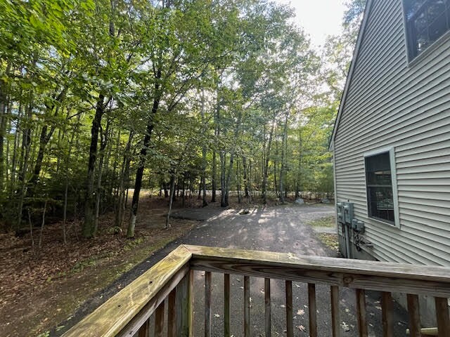 View from Deck Towards Front - 167 Shaws Mill Rd