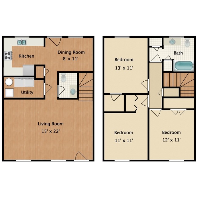 Floorplan - Millennium Apartments