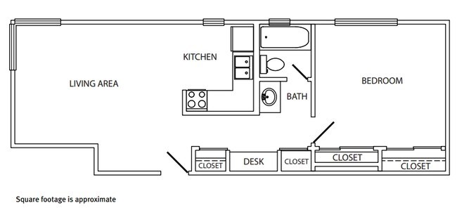 1BR/1BA - Rocket Apartments