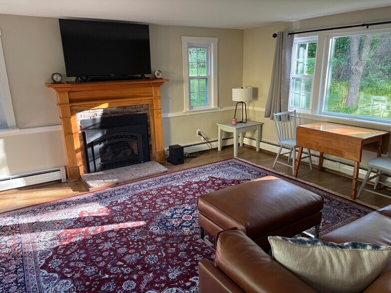 Family room with gas fireplace - 66 Stagecoach Rd