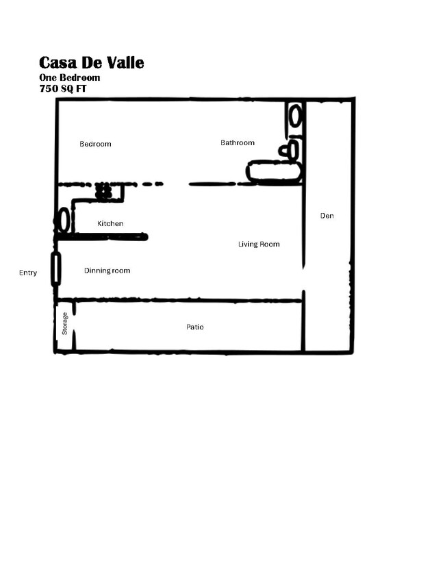 Floorplan - CASA DE VALLE