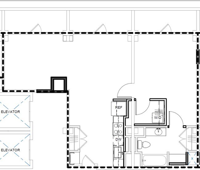 Floorplan - West 7th Apartments