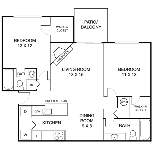 Floorplan - Hunt Club