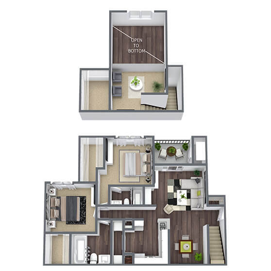 Floorplan - Commons at Haynes Farm