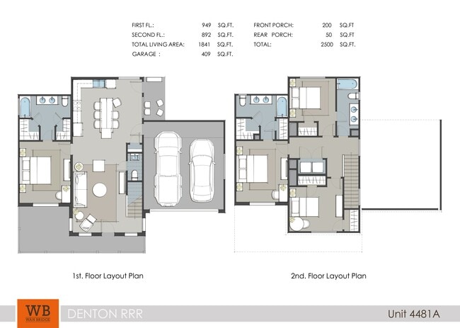 Floorplan - The Residences at Rayzor Ranch