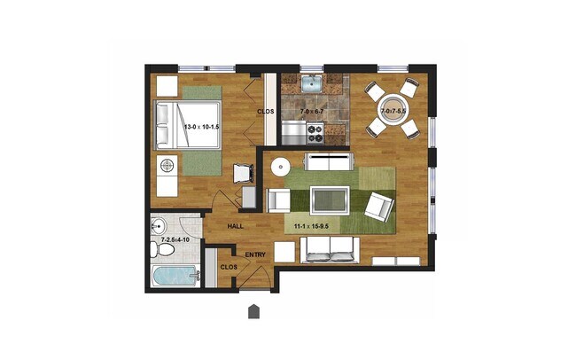 Floorplan - Tudor Terrace
