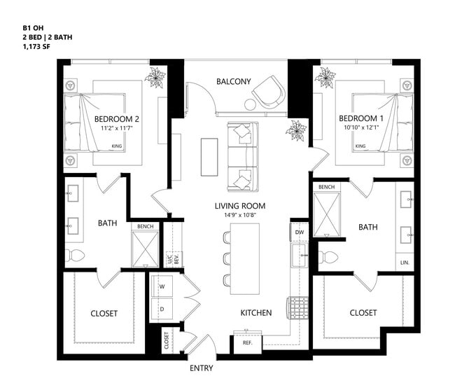 Floorplan - Bosque Residences