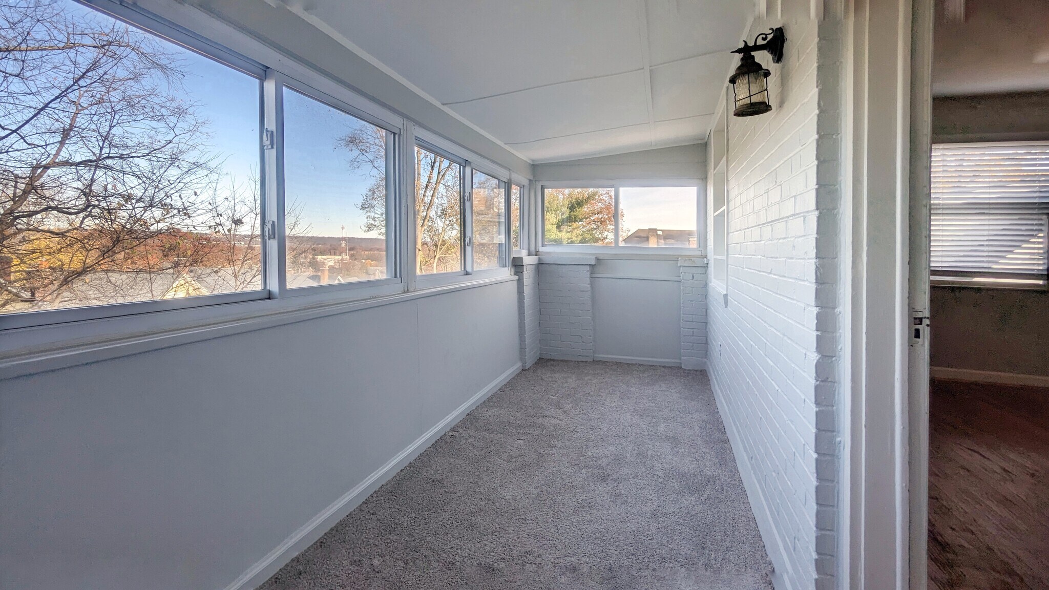 Enclosed Back Patio for additional space for den or study - 2822 Victoria Ave