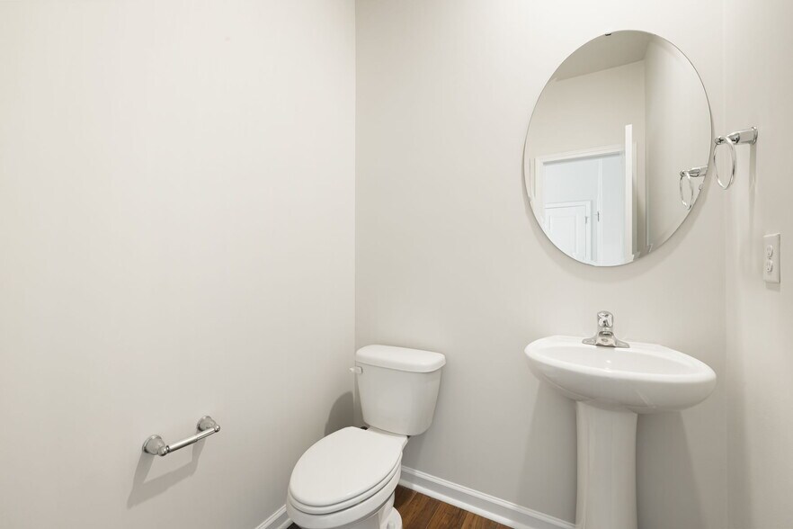 Half bath on main floor - 206 Marathon Ln
